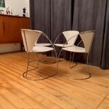 Set of four Linda chairs, Arrben, Italy, 1980s