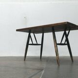 Pirkka Early dining table from the mid-century by Ilmari Tapiovaara for Laukaan Puu, 1960s.