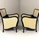Gasparucci Italo rattan arm chairs Italy