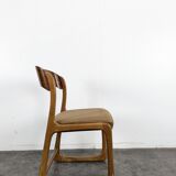 Set of 4 Baumann sled chairs