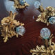 4 plafonniers, appliques Art déco Banci Firenze