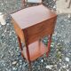 Antique bedside table in Louis XVI style
