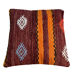 Vintage  Turkish kilim cushion cover , 40 x 40 cm
