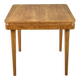Extendable Oak Dining Table by Jitona, 1960s Czechoslovakia