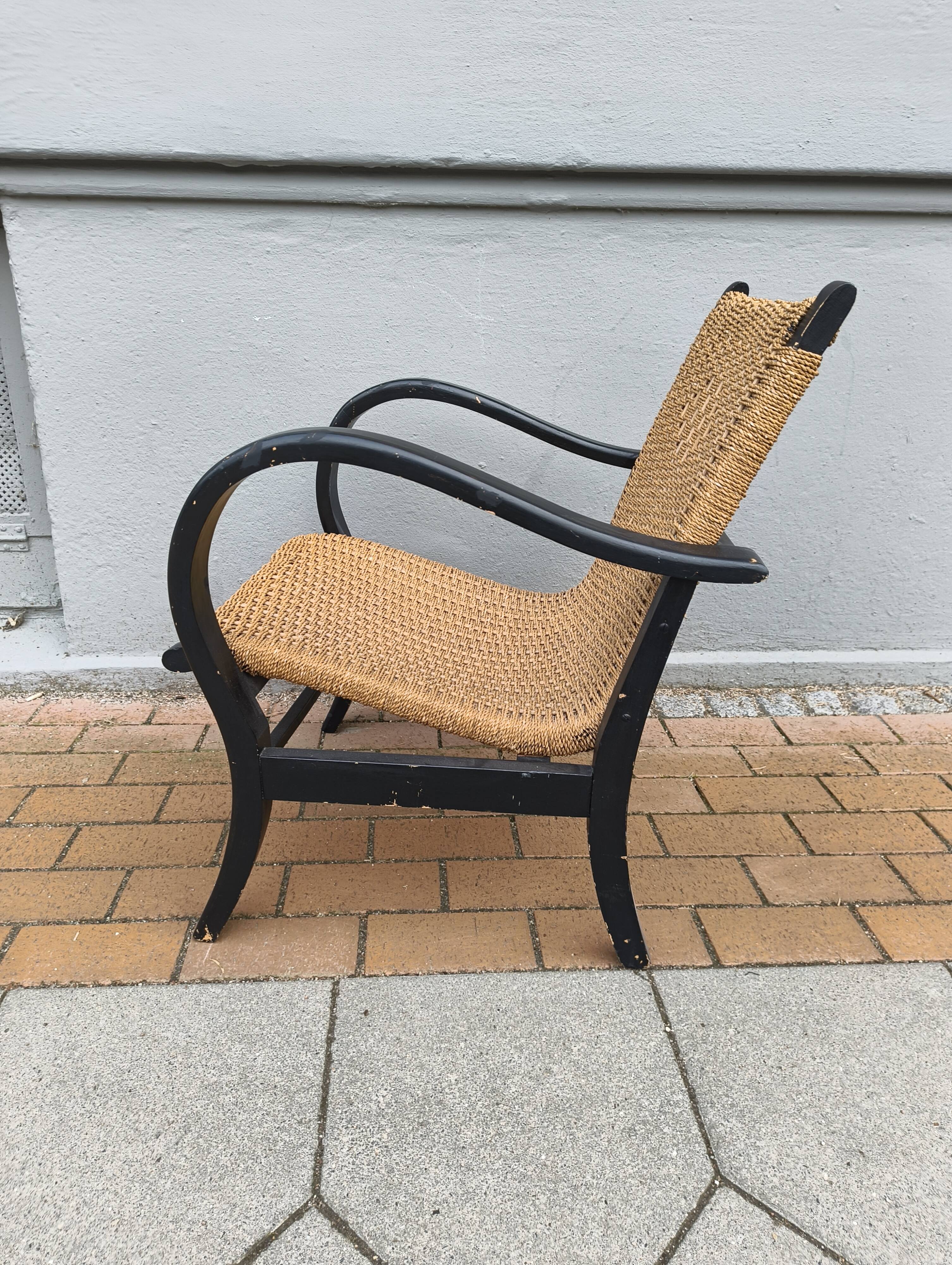 Fauteuil Bauhaus par Erich Diekmann, Allemagne années 30