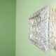 Glass flush mount light for ceiling or wall
