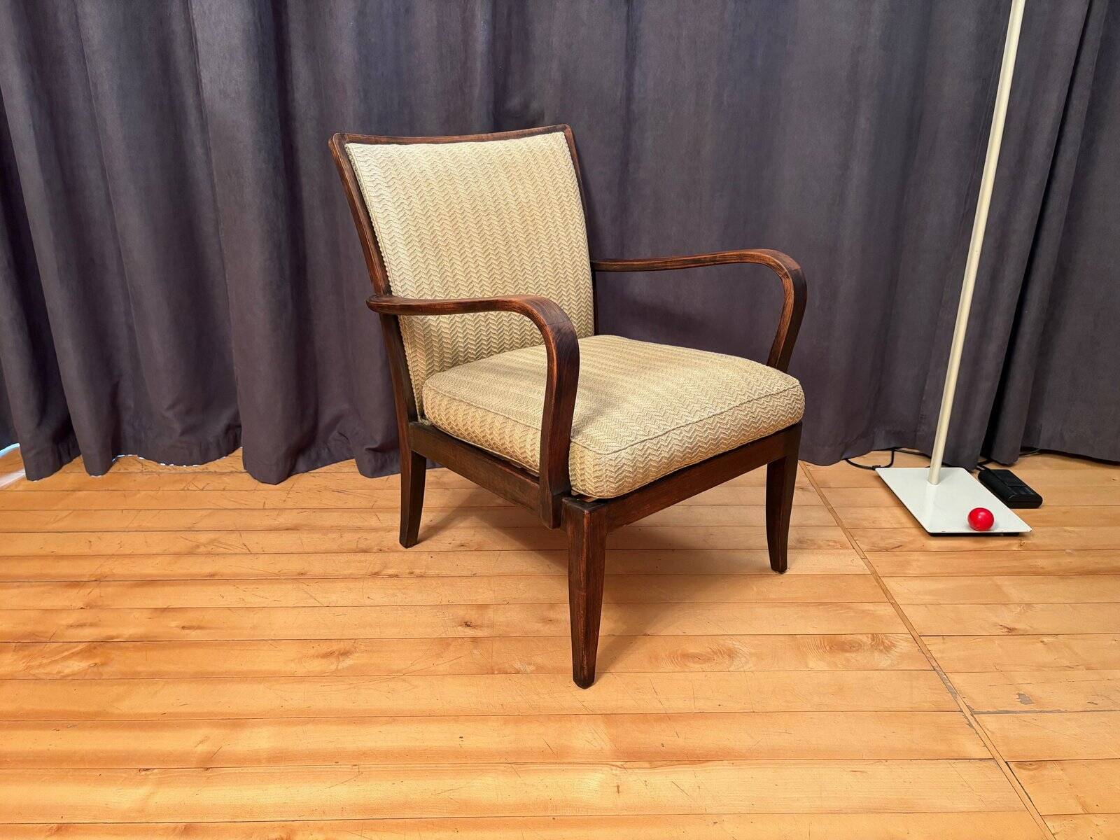 Vintage German armchair by Wilhelm Knoll, 1950s