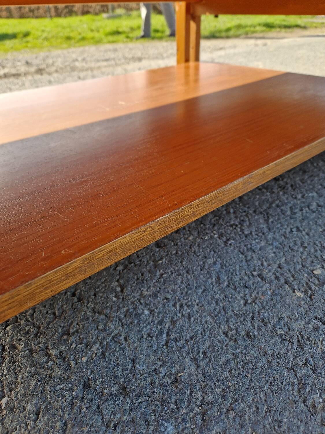 Vintage coffee table by Roger Capron, herbarium model