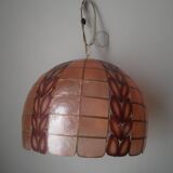 Mother-of-pearl brass pendant chandelier, bohemian country decoration, handcrafted