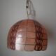 Mother-of-pearl brass pendant chandelier, bohemian country decoration, handcrafted