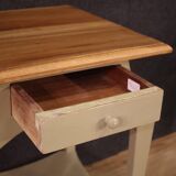 Paire de tables de chevet design peintes des années 80