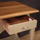 Paire de tables de chevet design peintes des années 80