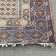 Handmade Afghan Wool Rug - 1m35 x 89cm