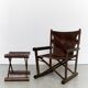 Carlo Hauner & Martin Eisler Chaise Pliante & Ottomane PL22 pour OCA