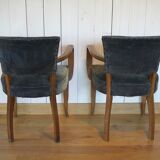 Pair of bridge chairs