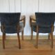 Paire de fauteuils bridges