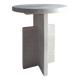 La Greca Side Table - Natural Travertine