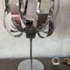 Paire de lampes eres chrome – seylumière– design space age
