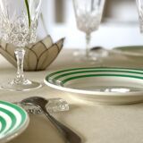 6 vintage Slave dessert plates