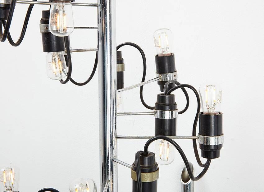 Gino Sarfatti Pair of Early Model 226 Wall Lights for Arteluce Italy 1959