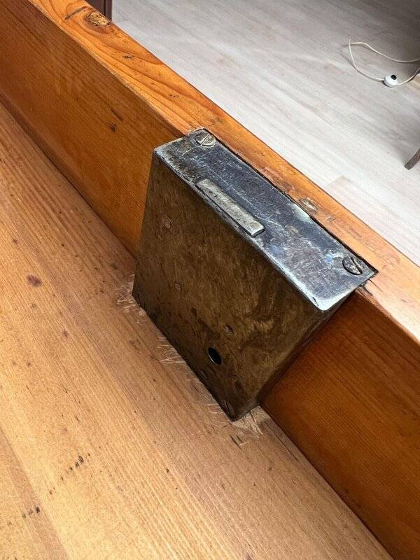 Biedermeier Ebonized Chest of Drawers in Cherry Veneer, South Germany, 1830