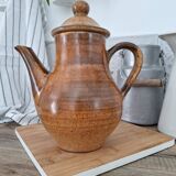 Vintage stoneware teapot / coffee pot