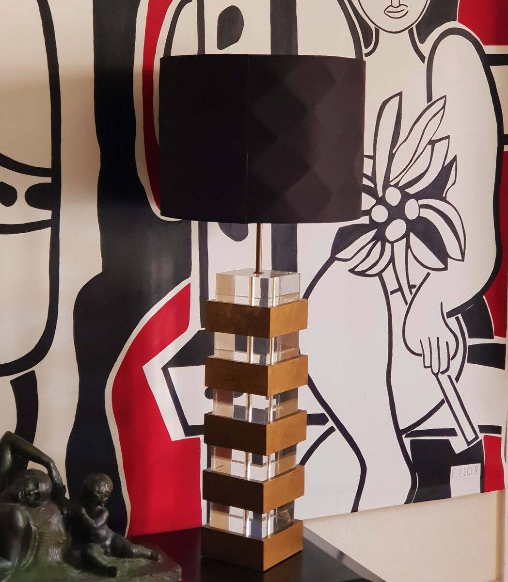 Large 70's living room lamp