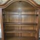 Gendarme hat library in solid oak, mid-20th century.