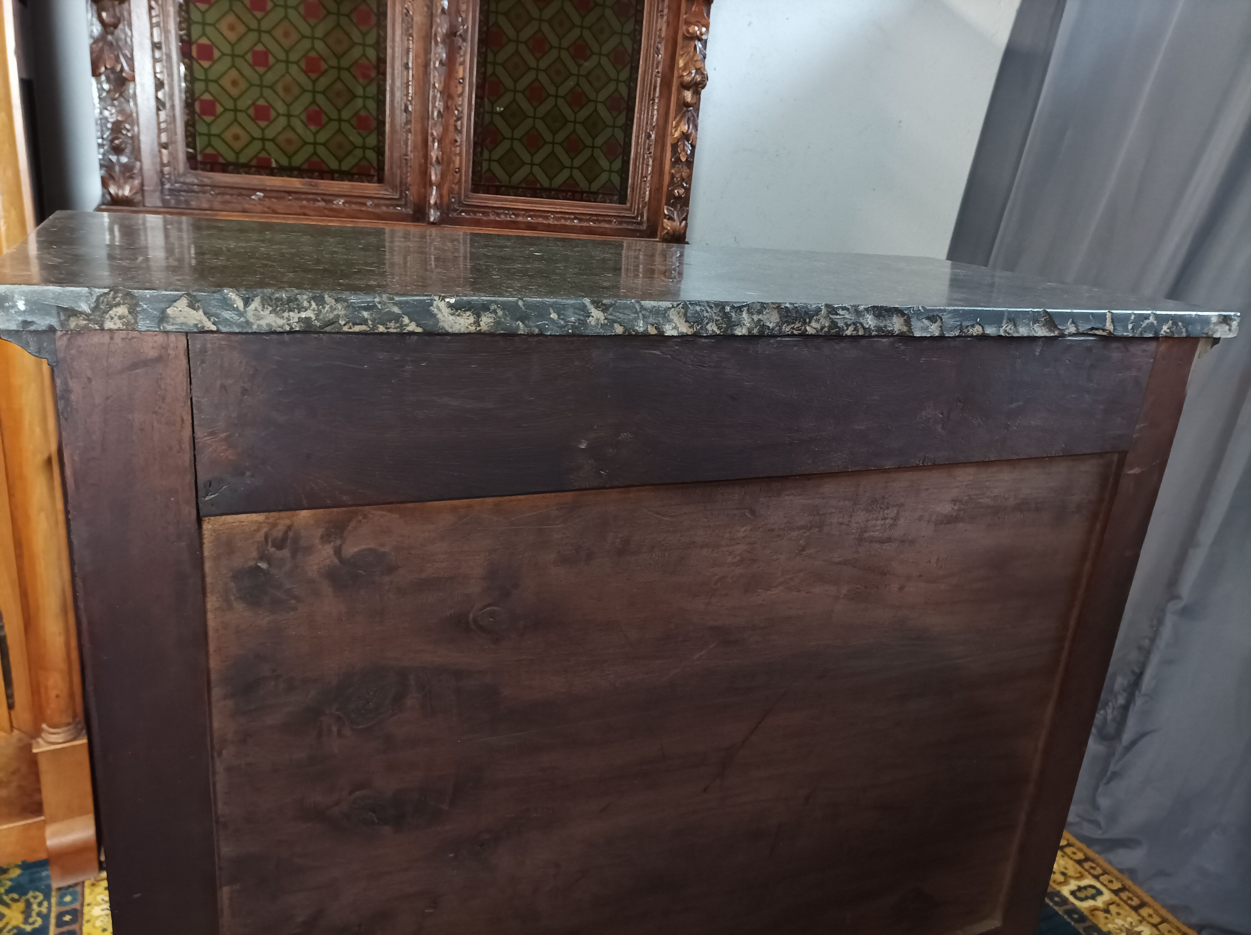 Secretaire Empire en acajou