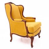 A pair of wing chairs, France, circa 1920. After renovation.
