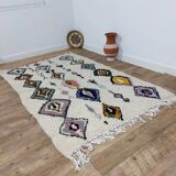 Handcrafted moroccan berber rug 224 x 147cm