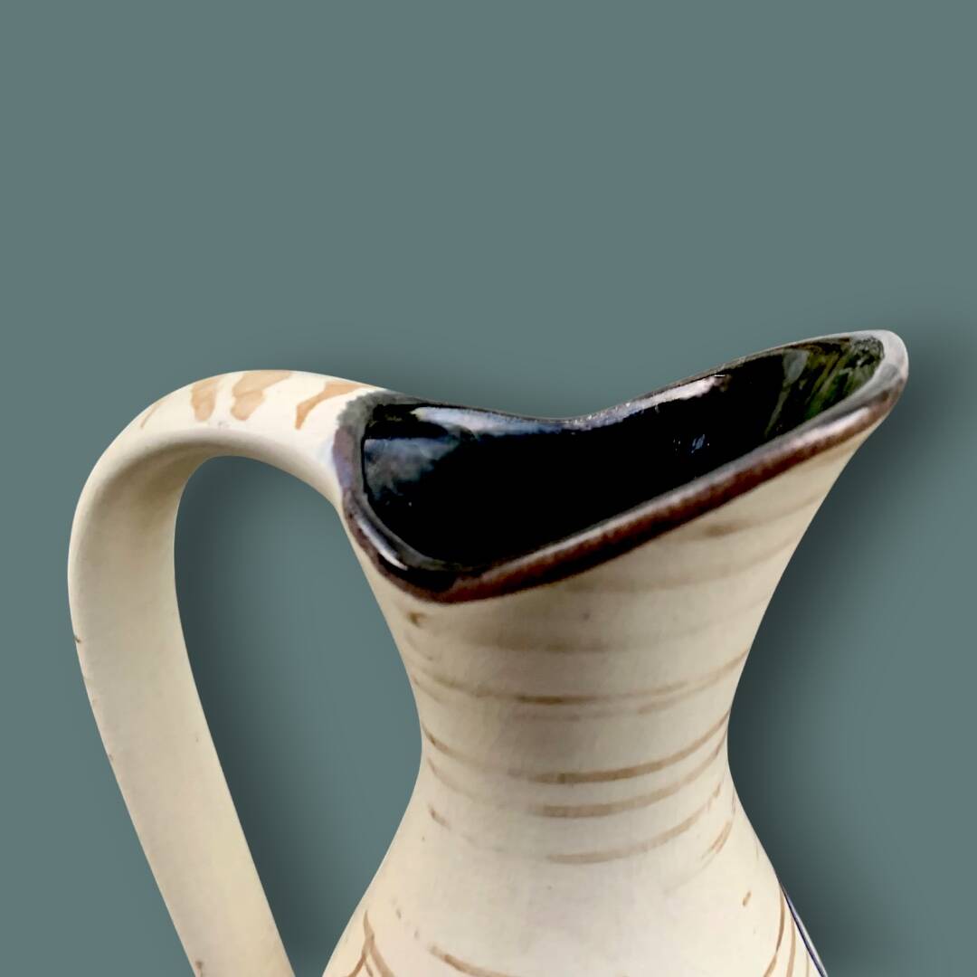 Scheurich 274-21 modernist pitcher/vase — West Germany, 1960s