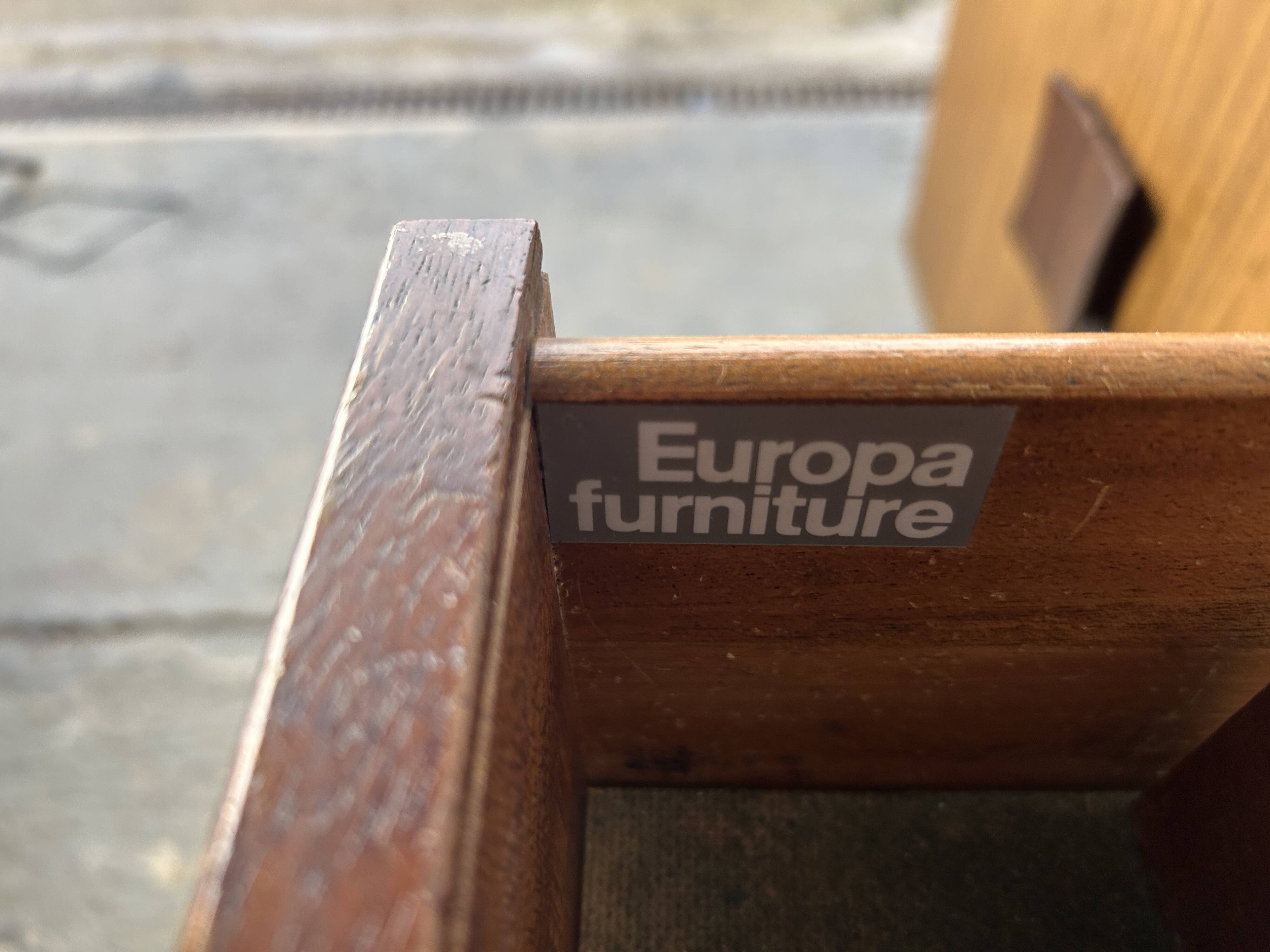 1960s Mid-Century Formica sideboard by Europa Furniture