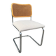 Chaise B32 Marcel Breuer Cesca tissu bouclette