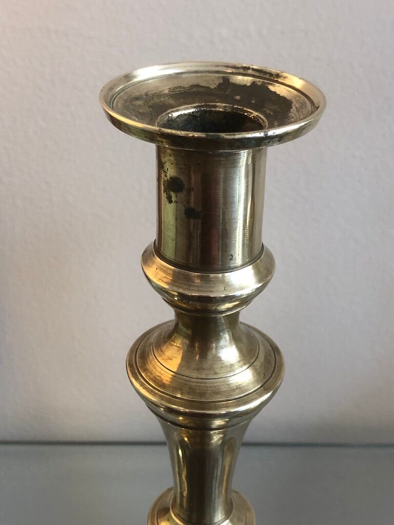 Couple of brass candlesticks