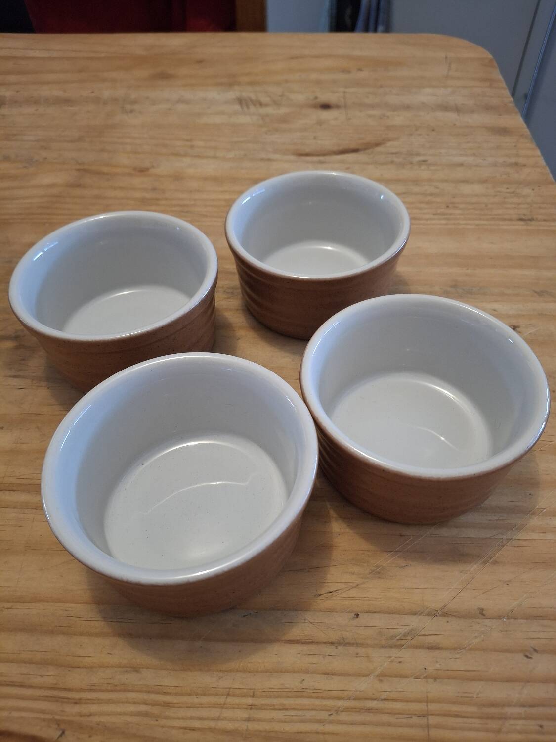 4 vintage French ceramic ramekins - Émile Henry