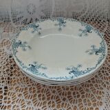 Longwy iron earth dinnerware set