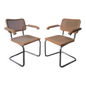 Paire fauteuils Breuer B64