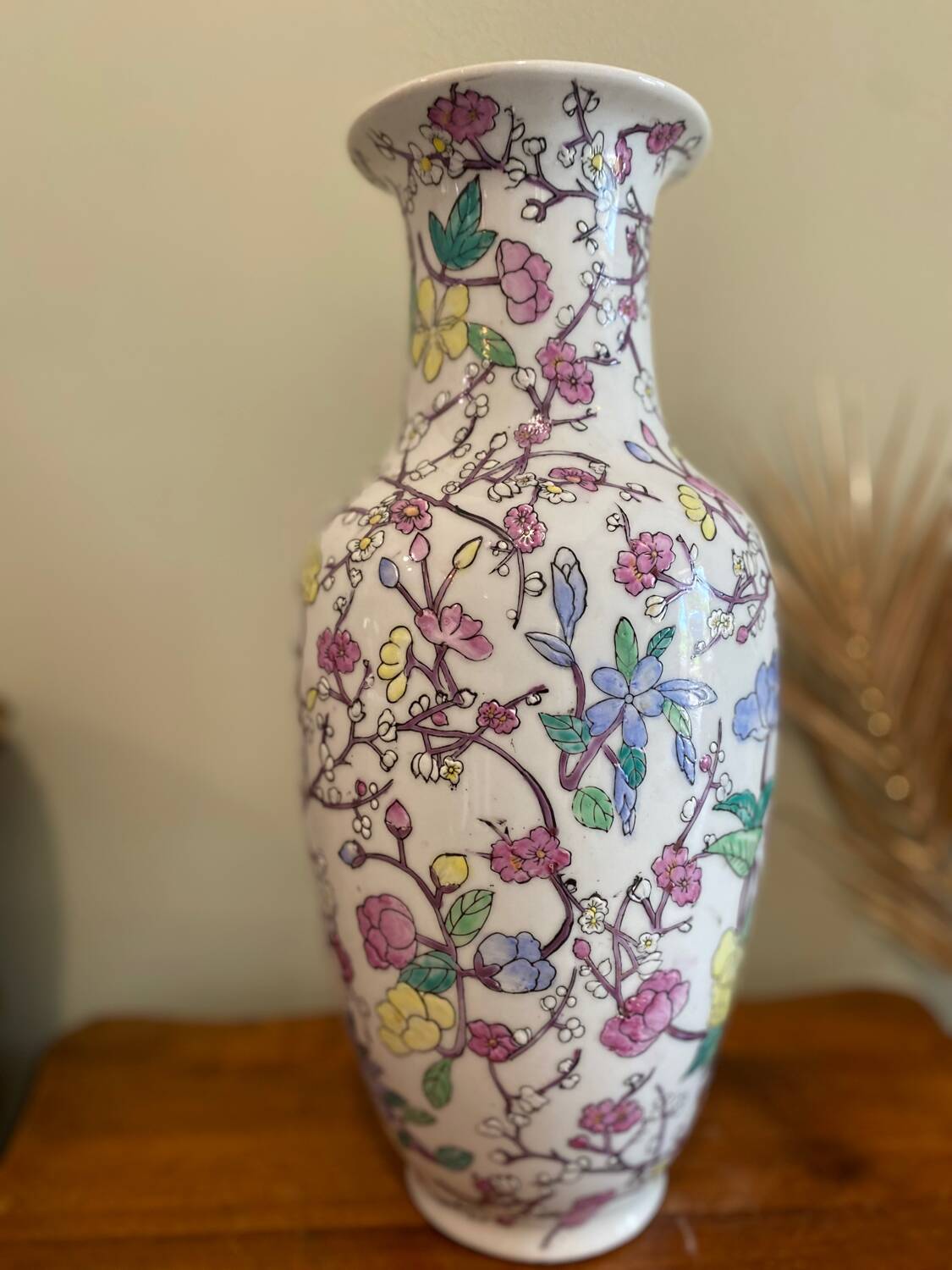 Large flower vase