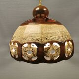 Ceramic hanging lamp, Danish from the 1970s.