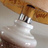 Fat lava ceramic floor lamp and herbarium day/vintage 60-70s