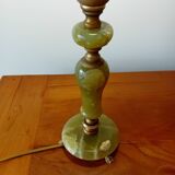 Onyx lamp base