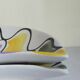 Three vintage free-form ceramic ravine dishes from the 1950s