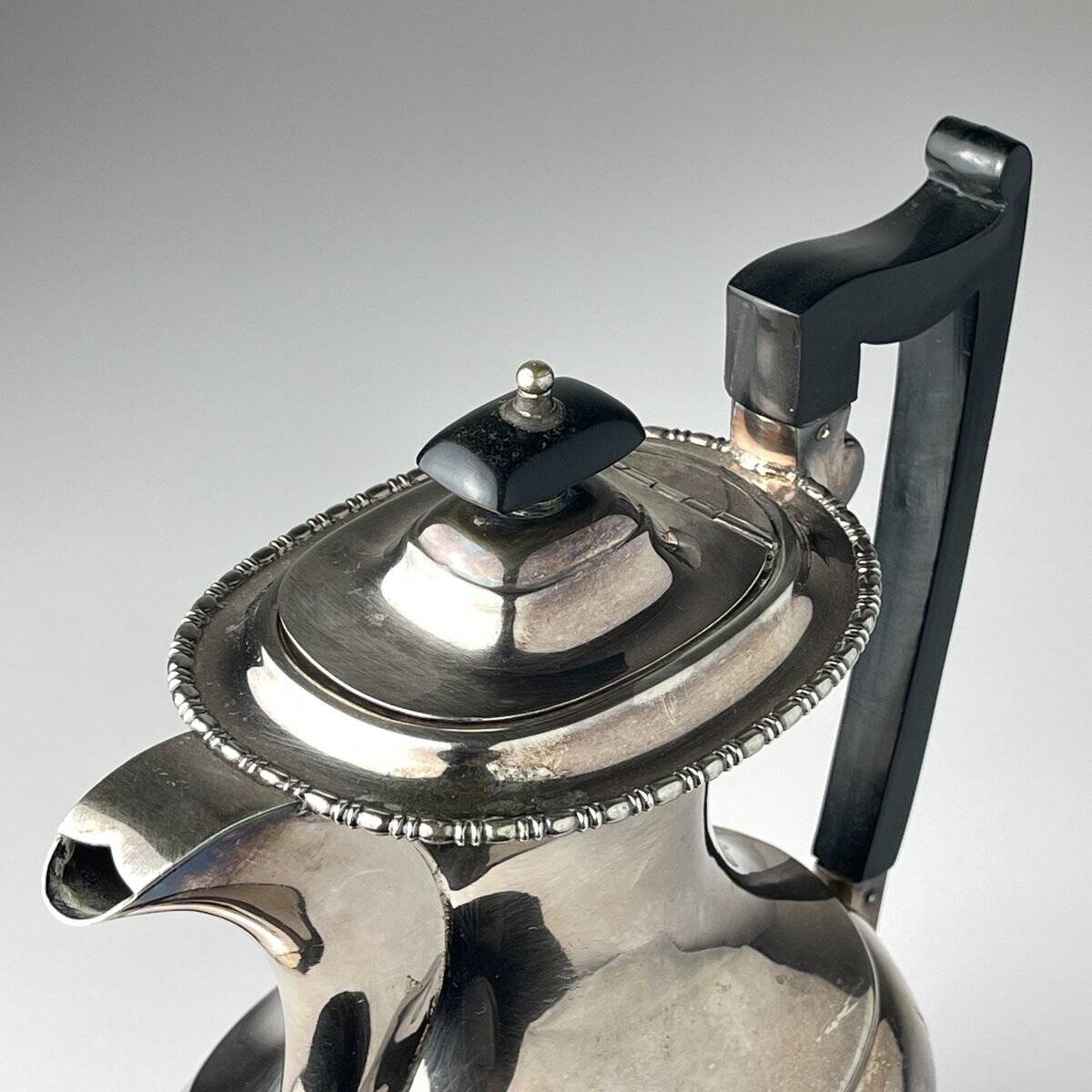 Service à thé en argent, Sheffield, Angleterre, années 1930, set de 4