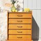 Chiffonnier pieds compas vintage