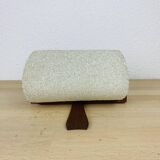 Scandinavian teak perspex wall light from the 60s