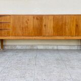 Scandinavian teak row