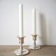 Pair of silver candle holders