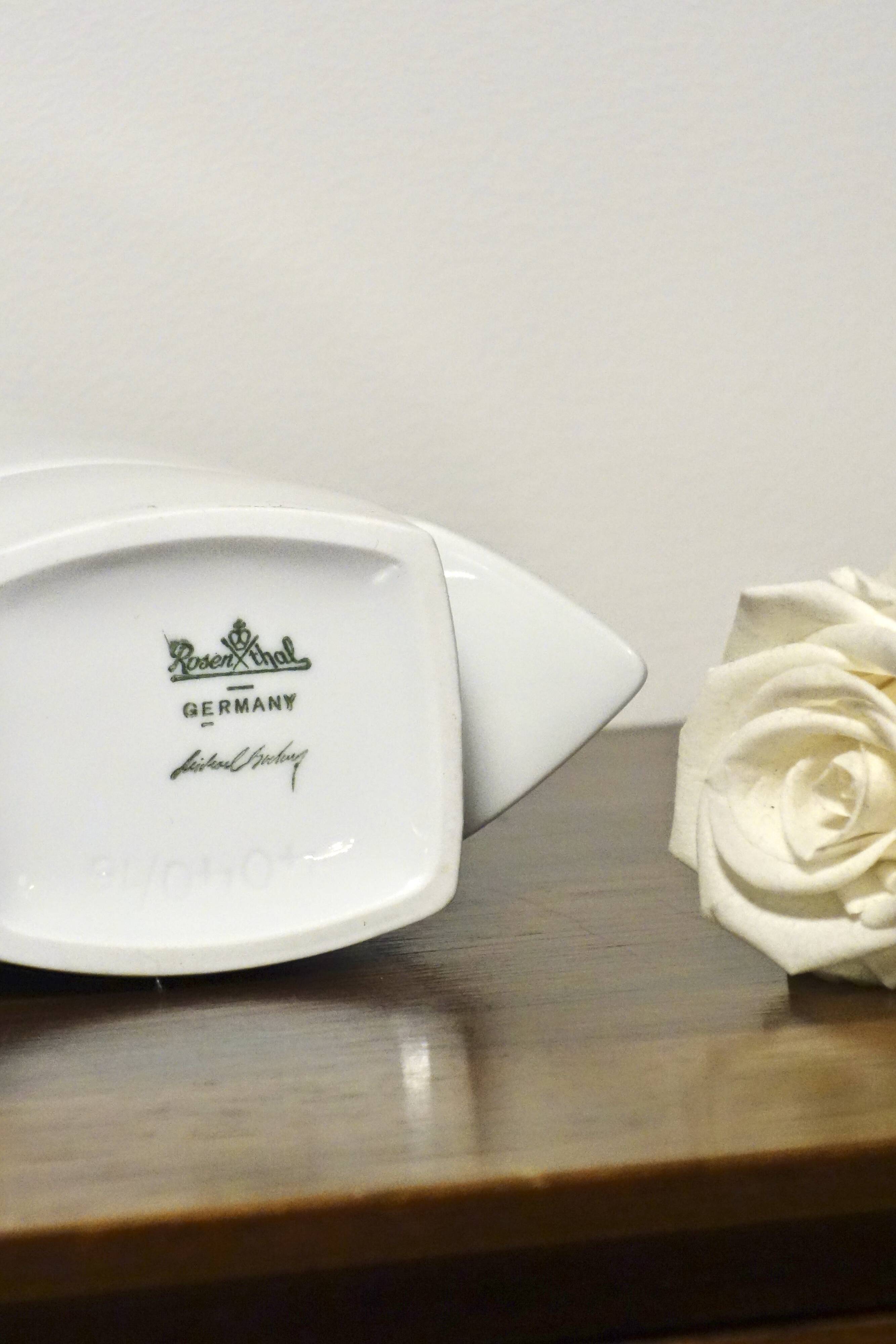 Vase de Michael Boehm pour Rosenthal, Allemagne 1980