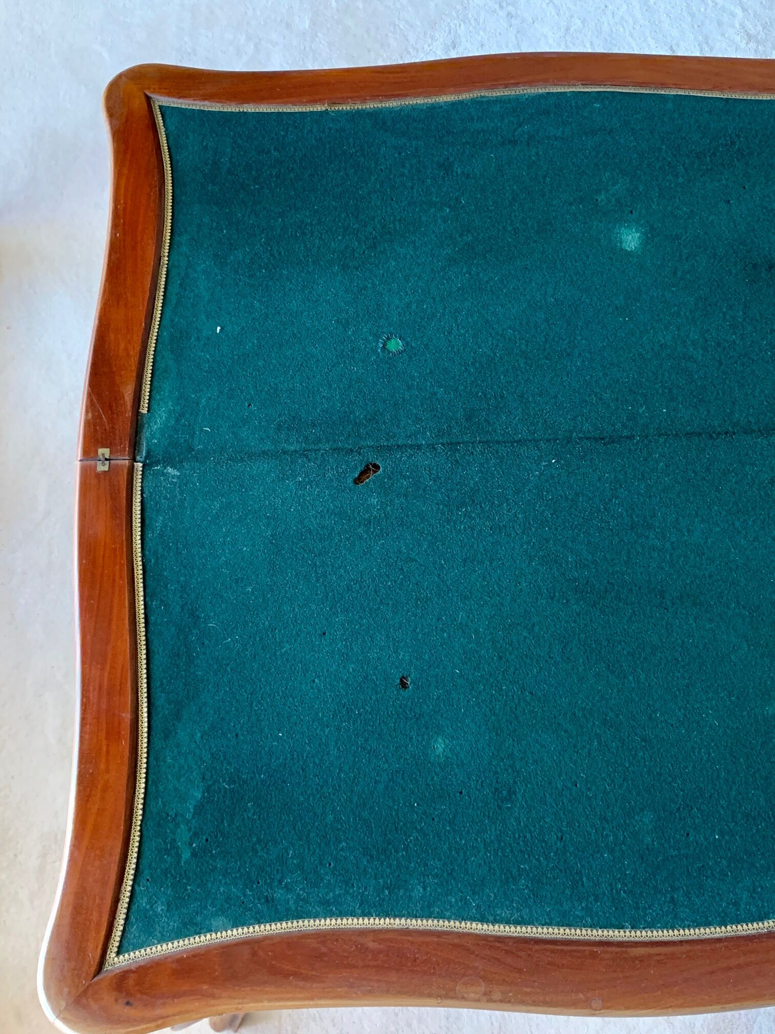 Art nouveau bridge table